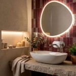 REA - Podomítková umyvadlová baterie Arcos Brush Nickel REA-B6973