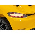 Mamido Elektrické autíčko Porsche Spyder RS 718 lakované žluté