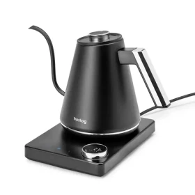 Huslog Rychlovarná konvice černo-stříbrná / Rychlovarná konvice / 1100 W / 1 l / nerez / 40-100 °C (OWN000147)