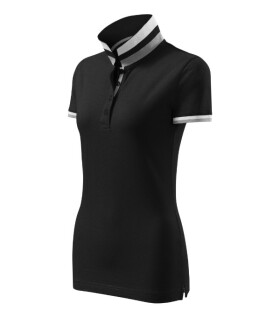 Collar Up polokošile dámská černá M