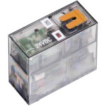 Weidmüller CRI20730T Miniaturní průmyslové relé, 230 V/AC, 8 A, 2 přepínací kontakty, 10 ks