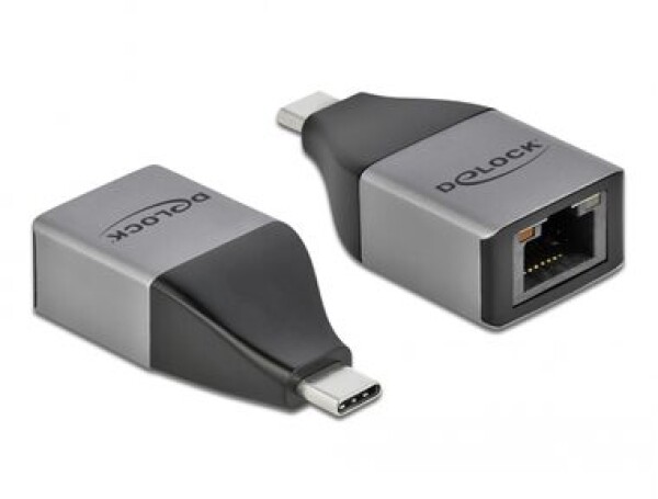 Delock Adaptér USB Type-A - Gigabit LAN 10/100/1000 Mbps / kompaktní konstrukce (64118)