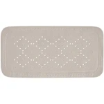 Spirella ALASKA šedo-hnědá / Protiskluzová podložka do vany / PVC / 91 x 36 cm