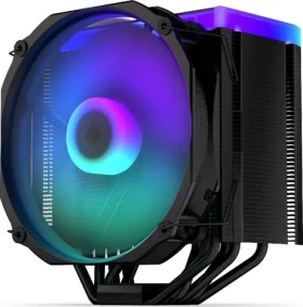 Endorfy Fortis 5 ARGB černá / Chladič CPU / 1x140 mm / 1400 RPM / PWM / pro Intel AMD (EY3A014)