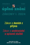 Aktualizace I/2 2024 daních příjmů, archivnictví spisové službě