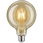 Paulmann 28403 LED E27 kulatý tvar 6.5 W = 37 W zlatá (Ø x v) 125 mm x 175 mm 1 ks