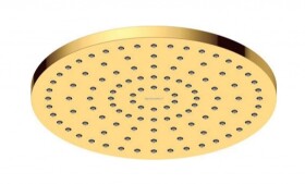 DURAVIT - Sprchy Hlavová sprcha, průměr 25 cm, MinusFlow, zlatá UV0662018034