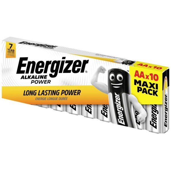 Energizer Alkaline Power Baterie - Tužka AA Family Pack 10 ks (7638900275001)