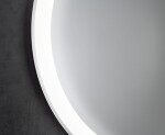 AQUALINE - NOA kulaté zrcadlo s LED osvětlením ø 60cm OM260