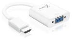 J5Create JDA213 bílá / Redukce HDMI na VGA / Full HD 1920x1080 / 60 Hz (JDA213-N)