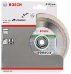 BOSCH 2608602201 / Řezací kotouč na keramiku / Průměr 115 x 22.23 mm / Šířka řezu 1.6 mm (2608602201)