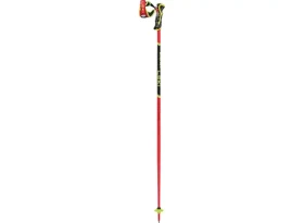 Leki WCR TBS SL 3D sjezdové hole bright red-black-neonyellow 125cm