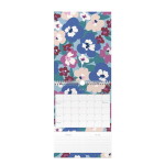 Busy B Nástěnný kalendář Blue Graphic 2026, modrá barva, papír