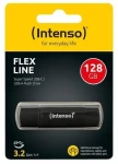 Intenso Flex Line 128GB černá / Flash disk / USB-C, USB-A / USB 3.2 Gen 1 / čtení a zápis 70 MB/s (3544491)