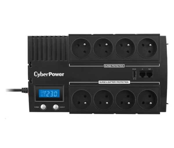 CyberPower BRICs Series II SOHO LCD UPS 1000VA/600W, české zásuvky EDF_295357