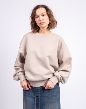 Carhartt WIP W' Casey Sweatshirt Fleur De Sel/Silver L