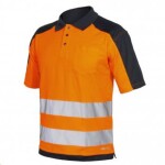 Triko HV POLO SHIRT oranžovo-modré 2XL oranžovo-modré