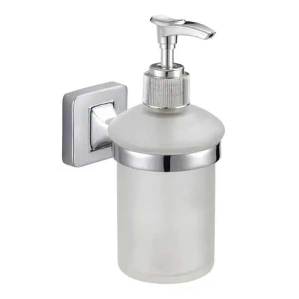 MSV LUCCA nástěnný dávkovač chromovaný zinek / 200 ml (3700703957652)