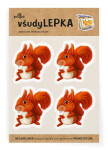 VšudyLEPKA vel. 1 -023 - Veverka 4x