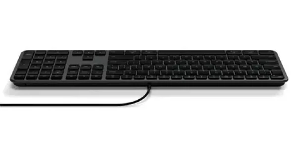 Satechi Slim LX3 Space Black / Drátová klávesnice (ST-KULX3C-EN)