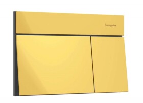 HANSGROHE - iFrame Element E Ovládání splachování, leštěný vzhled zlata 66003990