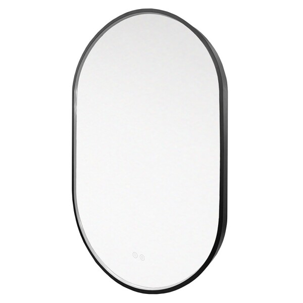 Mereo Zrcadlo oválné 50x80 cm, LED osvětlení a odmlžování CN170