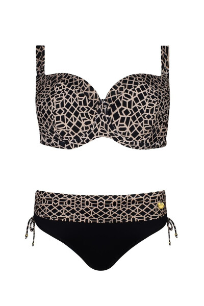 Plavky Self S 995 V1LX8 Luxe 8 černá 48E-4XL