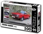 RETRO-AUTA Puzzle Škoda Garde (1983)