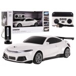 Mamido Elektrické auto na dálkové ovládání R/C s nabíjecí stanici bílé