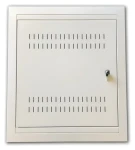 DATACOM 19" rozvaděč pod omítku 4U+2U / Nástěnný / 150mm / plechové dveře / šedý (7091)