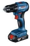 BOSCH GSR 185-LI 2x2.0Ah / Aku vrtací šroubovák / 18V / 13mm sklíčidlo / 1900 ot/min / 50 Nm / Kufr (06019K3000)