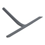 Mereo Stěrka na sklo silikonová, š. 280 mm, s držákem, šedá CK20G