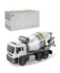 Mamido Auto míchačka na beton se zvuky a světly 1:16 bílá