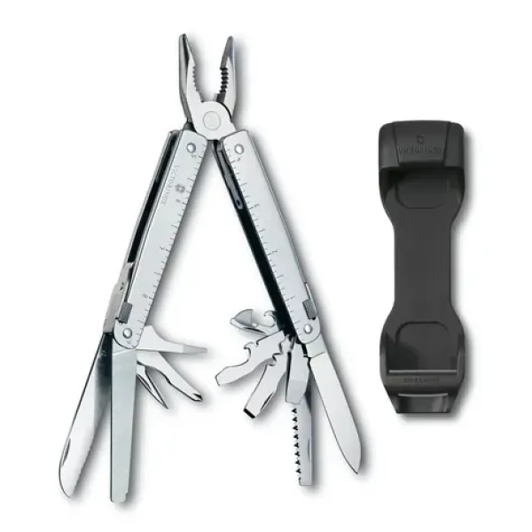 VICTORINOX Kleště Swiss Tool stříbrné / Kleště / multitool / nerezová ocel (3.0323.H)