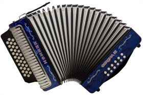Hohner Corona III BbEbAb, dark blue