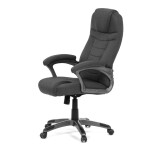 Kancelářské křeslo, houpací mechanismus, černá látka, KA-C713 BK2