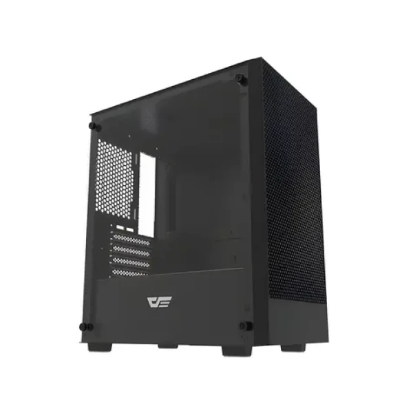 Darkflash M305 černá / Počítačová skříň / Micro-ATX / tvrzené sklo / bez ventilátorů / USB 3.0 (M305_Black)