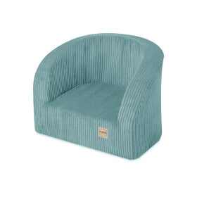 PLUSH NEST PLUSH NEST Dětské sedátko Prémiový modrý manšestr