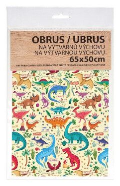 Ubrus na výtvarnou výchovu Roaaar!