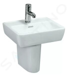 Laufen - Pro Umývátko, 450x340 mm, bez otvoru pro baterii, s LCC, bílá H8119514001091