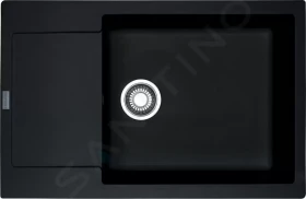 Franke Fragranitový dřez MRG 611-78 BB, 78x50 cm, onyx 114.0363.187