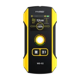 FNIRSI WD-02 / Detektor kovu, kabelů a dřeva / hloubka 120 mm / TFT displej / USB-C (WD-02)