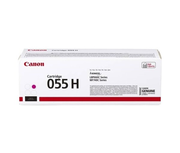Canon TONER CRG-055H purpurový pro i-SENSYS LBP663Cdw, LBP664Cx, MF742Cdw, MF744Cdw (5 900 str.) EDF_543535