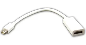 Sharkoon mini DisplayPort (M) - HDMI (F) bílá / Adaptér / 15 cm / 1920x1080 (4044951017362)