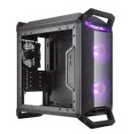Cooler Master MasterBox Q300P černá / Micro ATX / 2x USB 3.0 / 2x 120mm RGB + 1x 120mm / bez zdroje / průhledná bočnice (MCB-Q300P-KANN-S02)