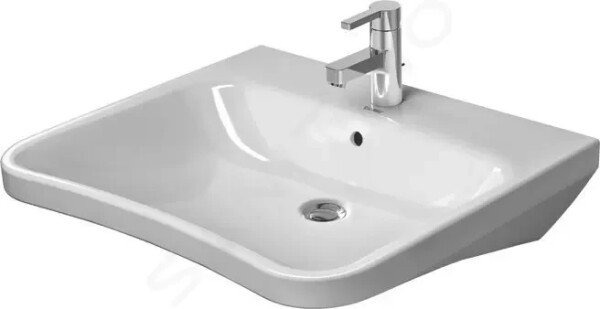 DURAVIT - DuraStyle Umyvadlo 650x570 mm, s 1 otvorem pro baterii, bílá 2329650000