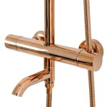 REA - Sprchový set s termostatem LUNGO Copper REA-P7997