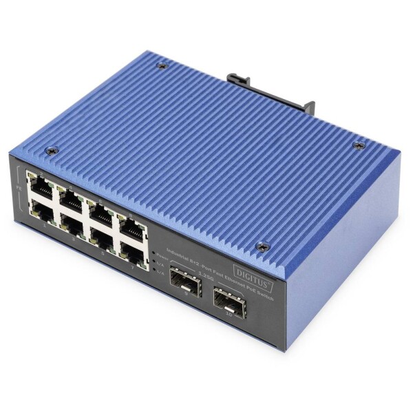 Digitus DN-651147 DN-651147 průmyslový ethernetový switch 8 + 2 porty 10 / 100 / 1000 MBit/s