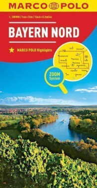 Německo Bavorsko sever 1:200T