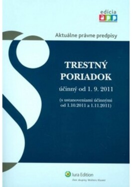 Trestný poriadok